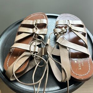 Gently worn, Kate Spade gladiator sandal size 8 1/2 medium